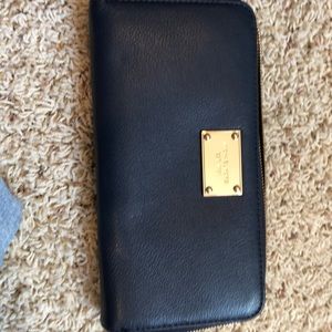 Michael Kors blue wallet